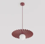 Umbra lampa wisząca 1xG9 burgund 1729/1