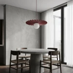 Umbra lampa wisząca 1xG9 burgund 1729/1