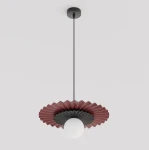 Umbra lampa wisząca 1xG9 burgund/czarna 1732/1