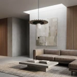 Umbra lampa wisząca 1xG9 mokka/czarna 1731/1