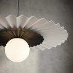 Umbra lampa wisząca 1xG9 biała/czarna 1730/1