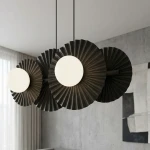 Umbra lampa wisząca 4xG9 czarna 1726/4
