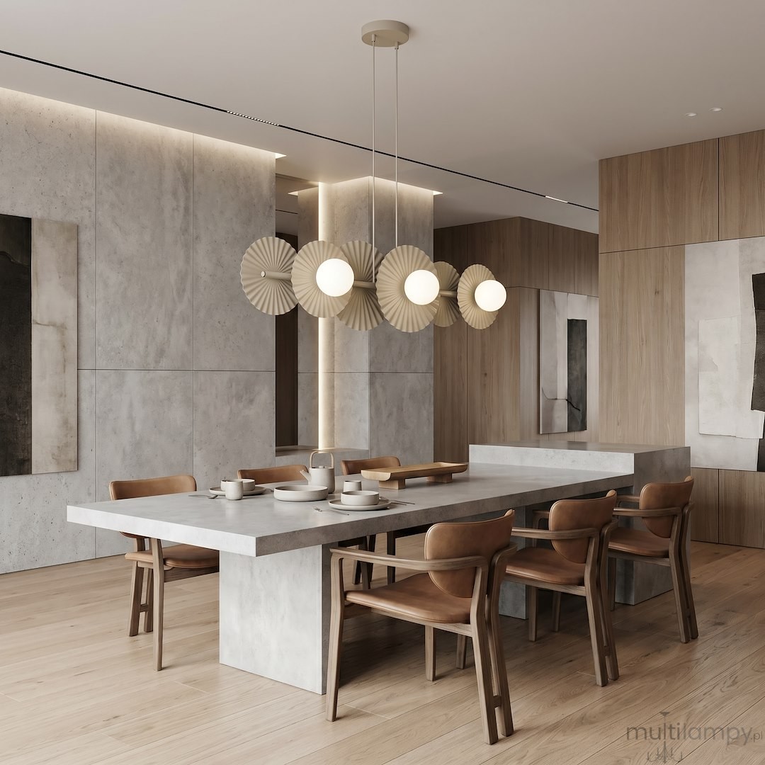Umbra lampa wisząca 6xG9 mokka 1728/6