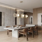 Umbra lampa wisząca 6xG9 mokka 1728/6