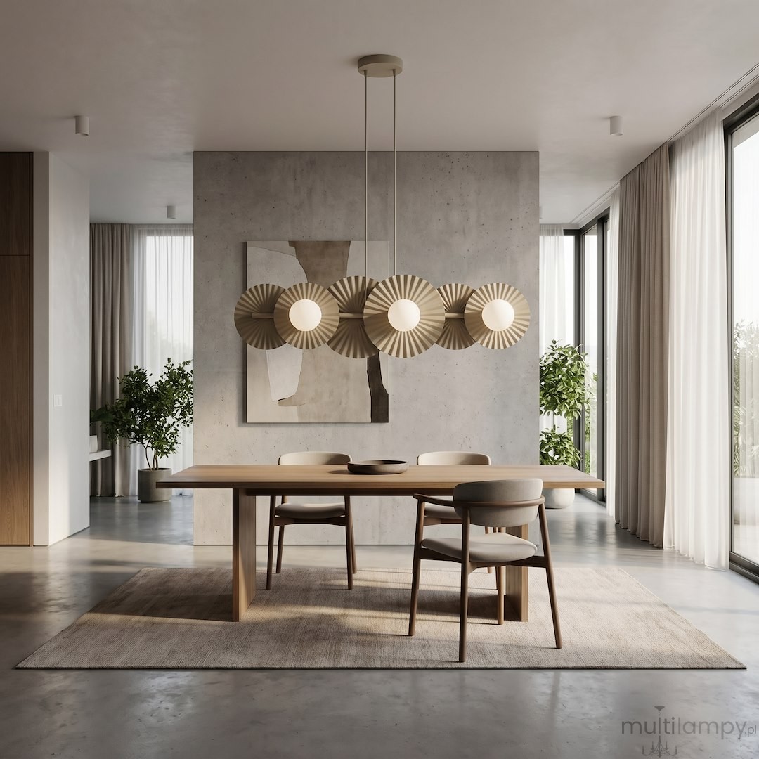 Umbra lampa wisząca 6xG9 mokka 1728/6