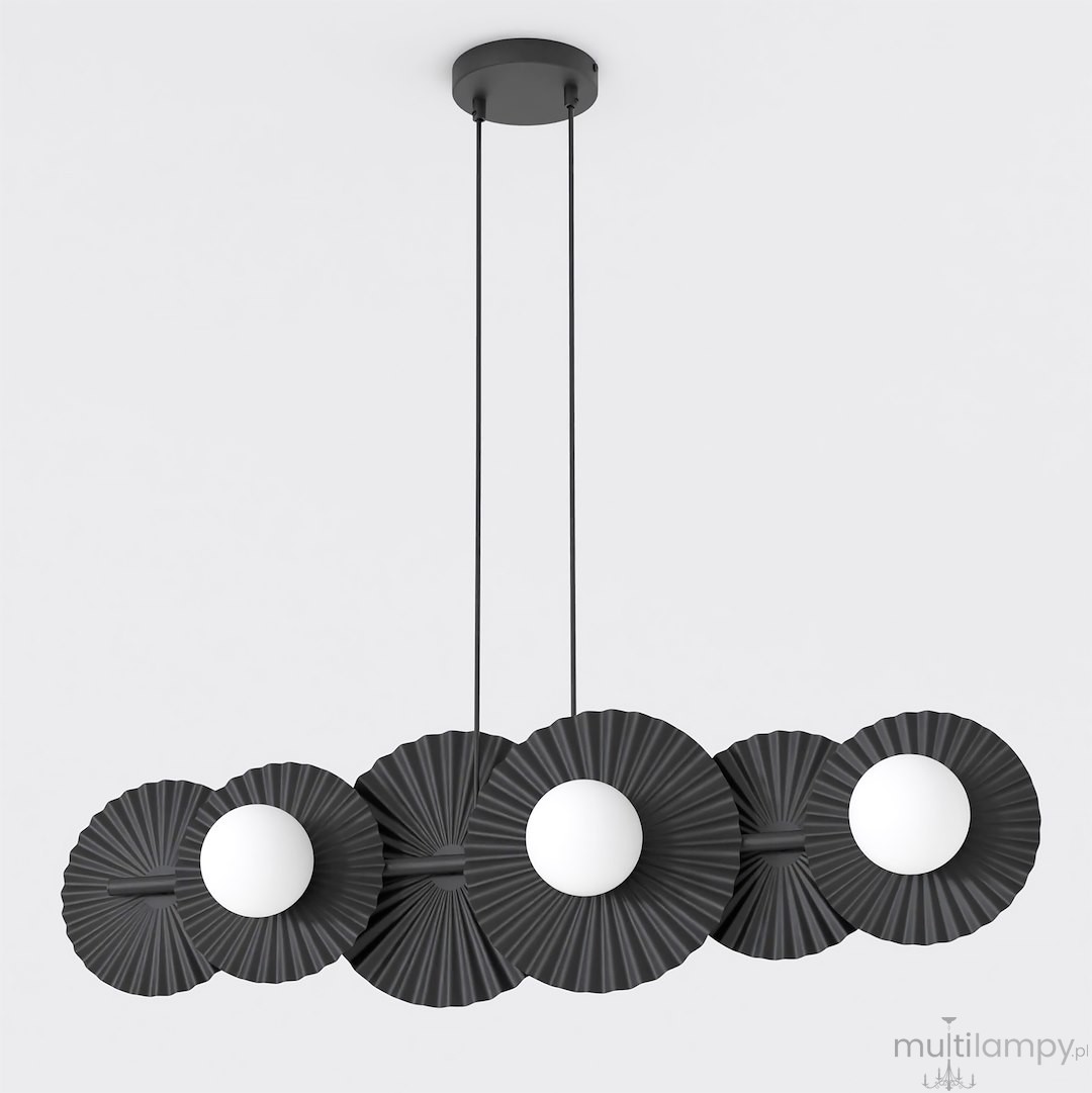 Umbra lampa wisząca 6xG9 czarna 1726/6