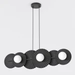Umbra lampa wisząca 6xG9 czarna 1726/6