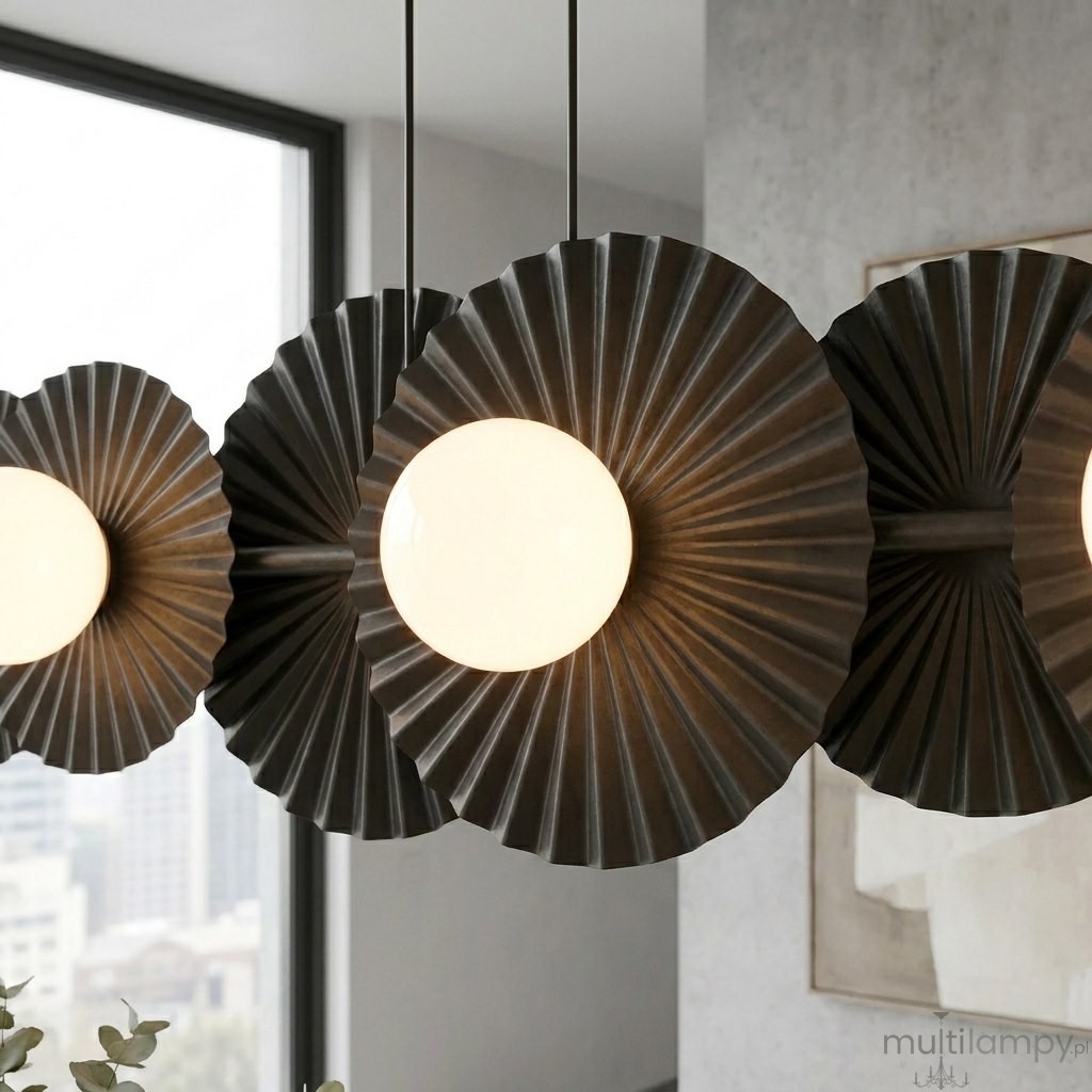 Umbra lampa wisząca 6xG9 czarna 1726/6