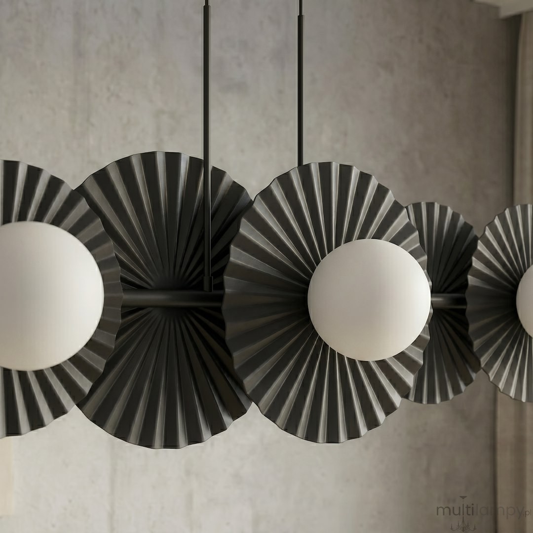 Umbra lampa wisząca 6xG9 czarna 1726/6