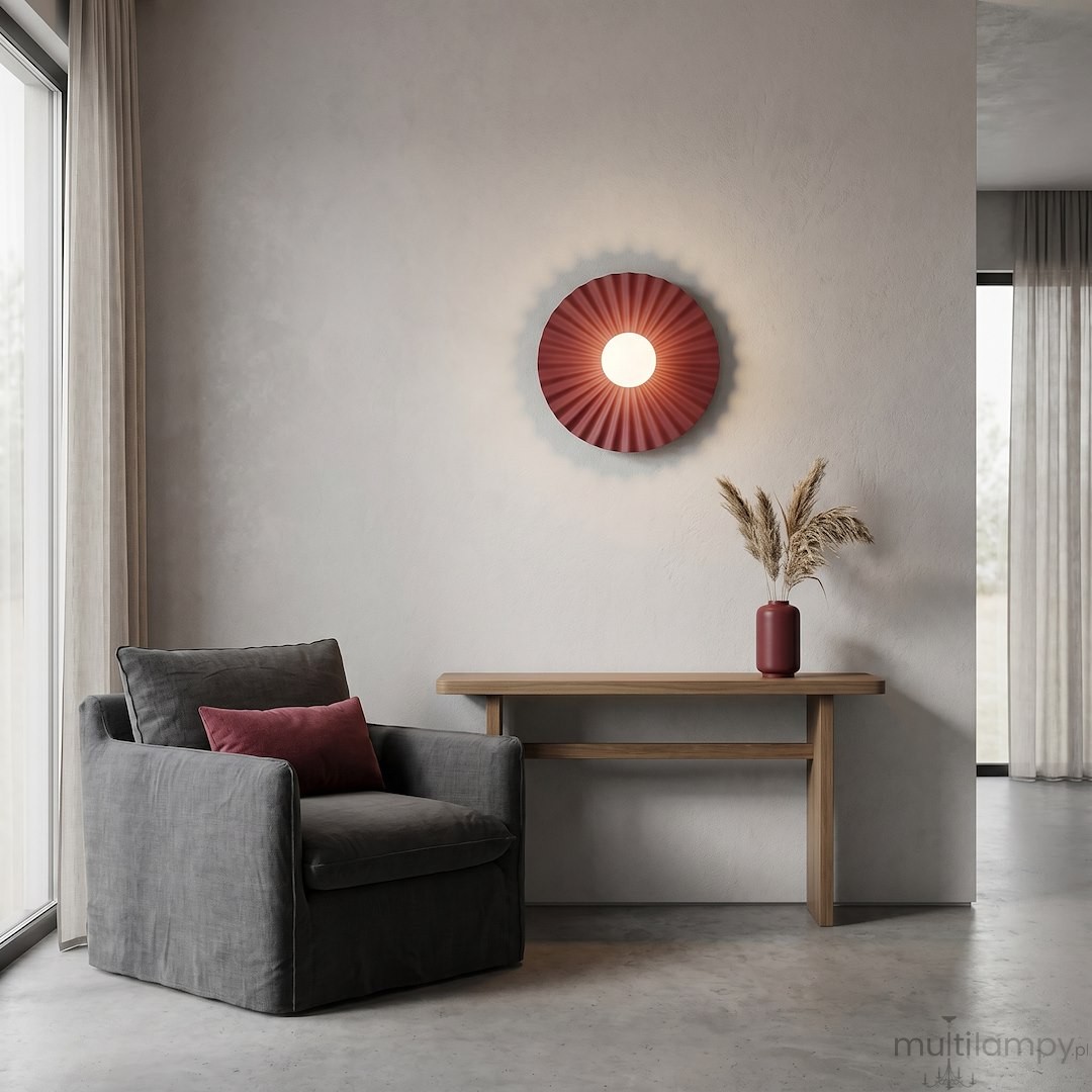 Umbra L kinkiet 1xG9 burgund 1729/K1L