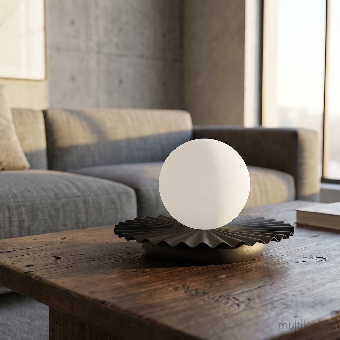 Umbra lampka stołowa 1xG9 czarna 1726/LN1