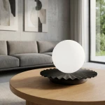 Umbra lampka stołowa 1xG9 czarna 1726/LN1