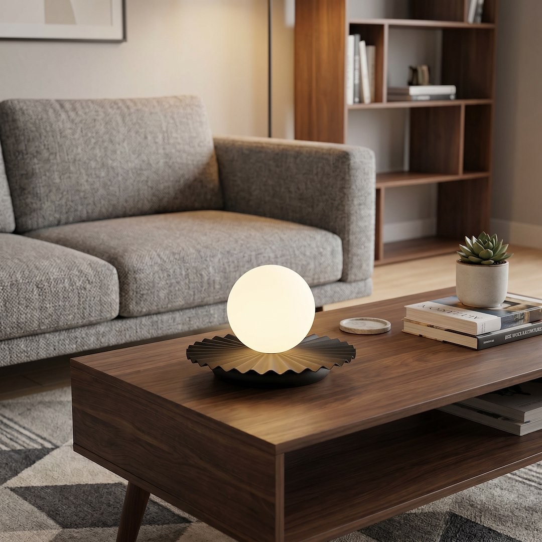 Umbra lampka stołowa 1xG9 czarna 1726/LN1