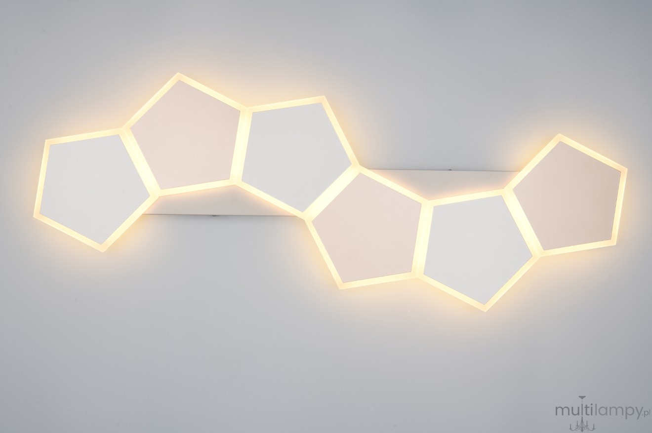 Zaya plafon z pilotem 6xLED 34W CCT kawowy 636819665