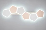 Zaya plafon z pilotem 6xLED 34W CCT kawowy 636819665