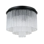 Naute lampa sufitowa 7xE14 czarna PLF-40931-7A-BK