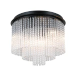 Naute lampa sufitowa 7xE14 czarna PLF-40931-7A-BK