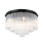 Naute lampa sufitowa 9xE14 czarna PLF-40931-9A-BK