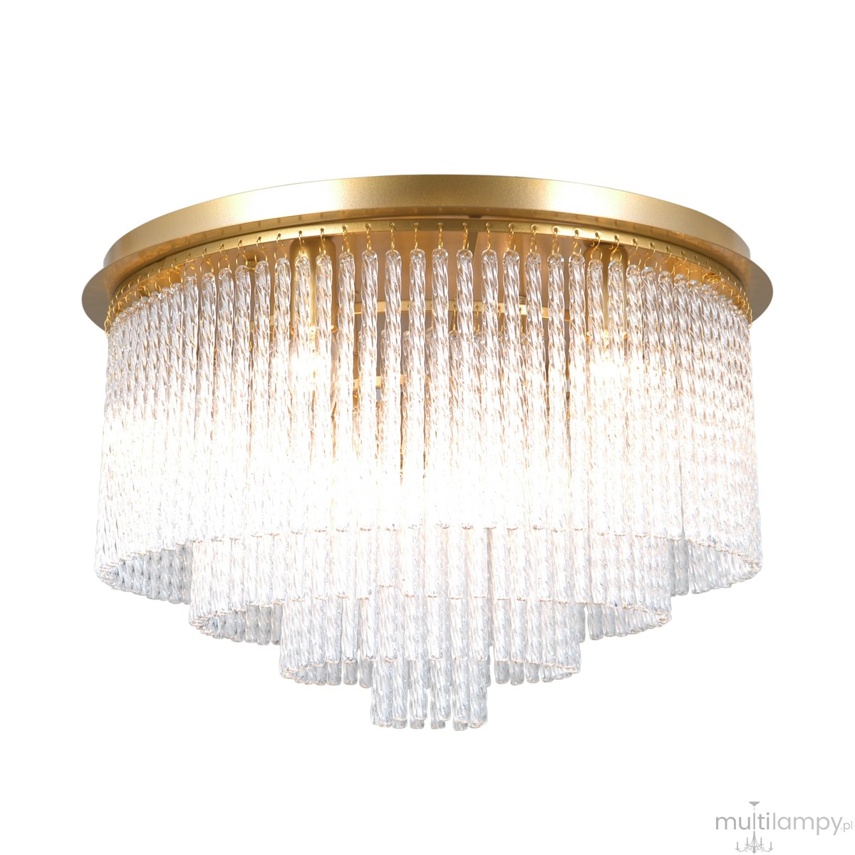 Naute lampa sufitowa 9xE14 złota PLF-40931-9A-GD