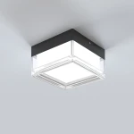 Nefis plafon LED 9W CCT IP65 czarny PLF-53628-BK
