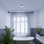Nefis plafon LED 9W CCT IP65 czarny PLF-53628-BK