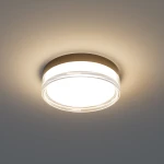 Rilta D30 plafon LED 24W CCT IP65 czarny PLF-73527-M-BK