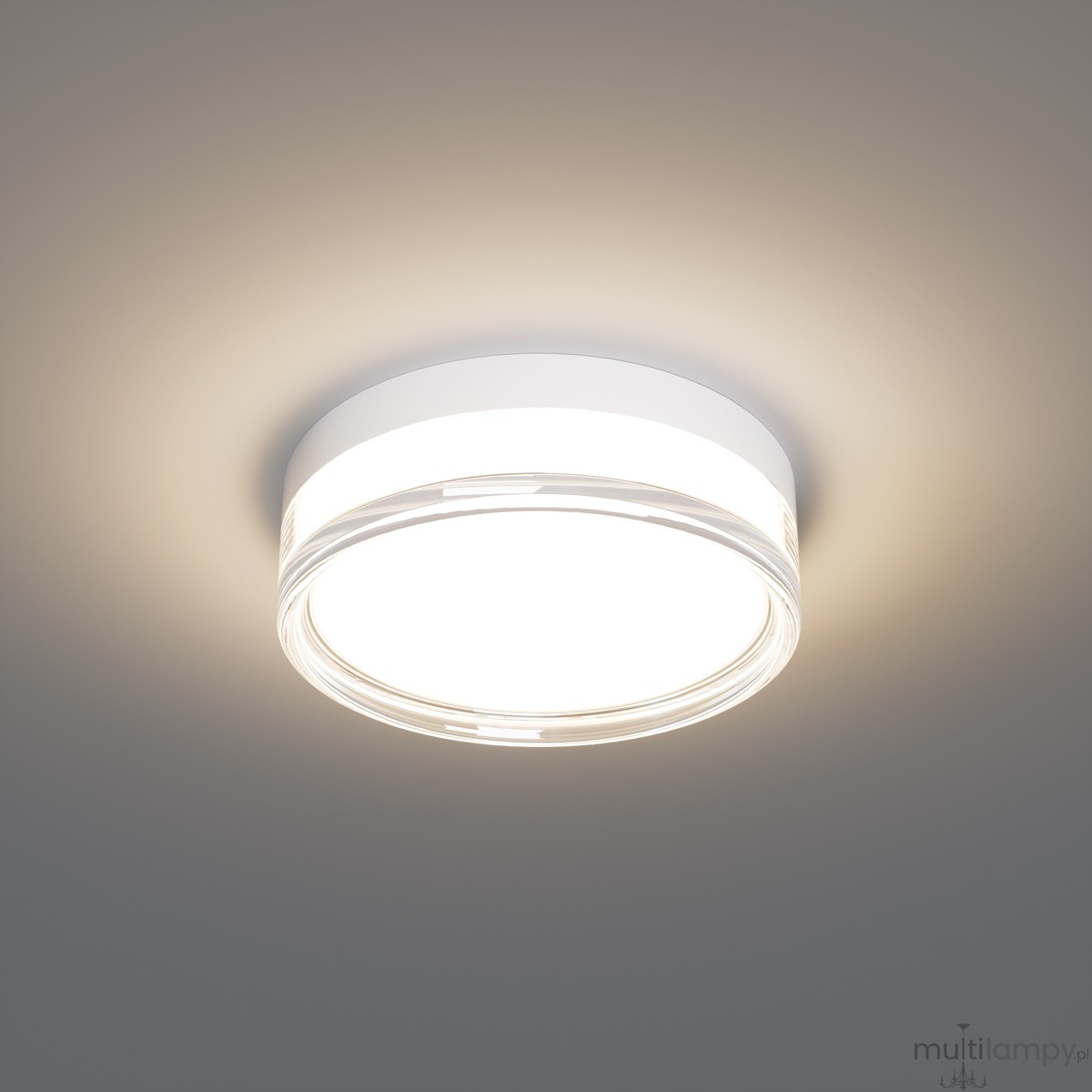 Rilta D30 plafon LED 24W CCT IP65 biały PLF-73527-M-WH