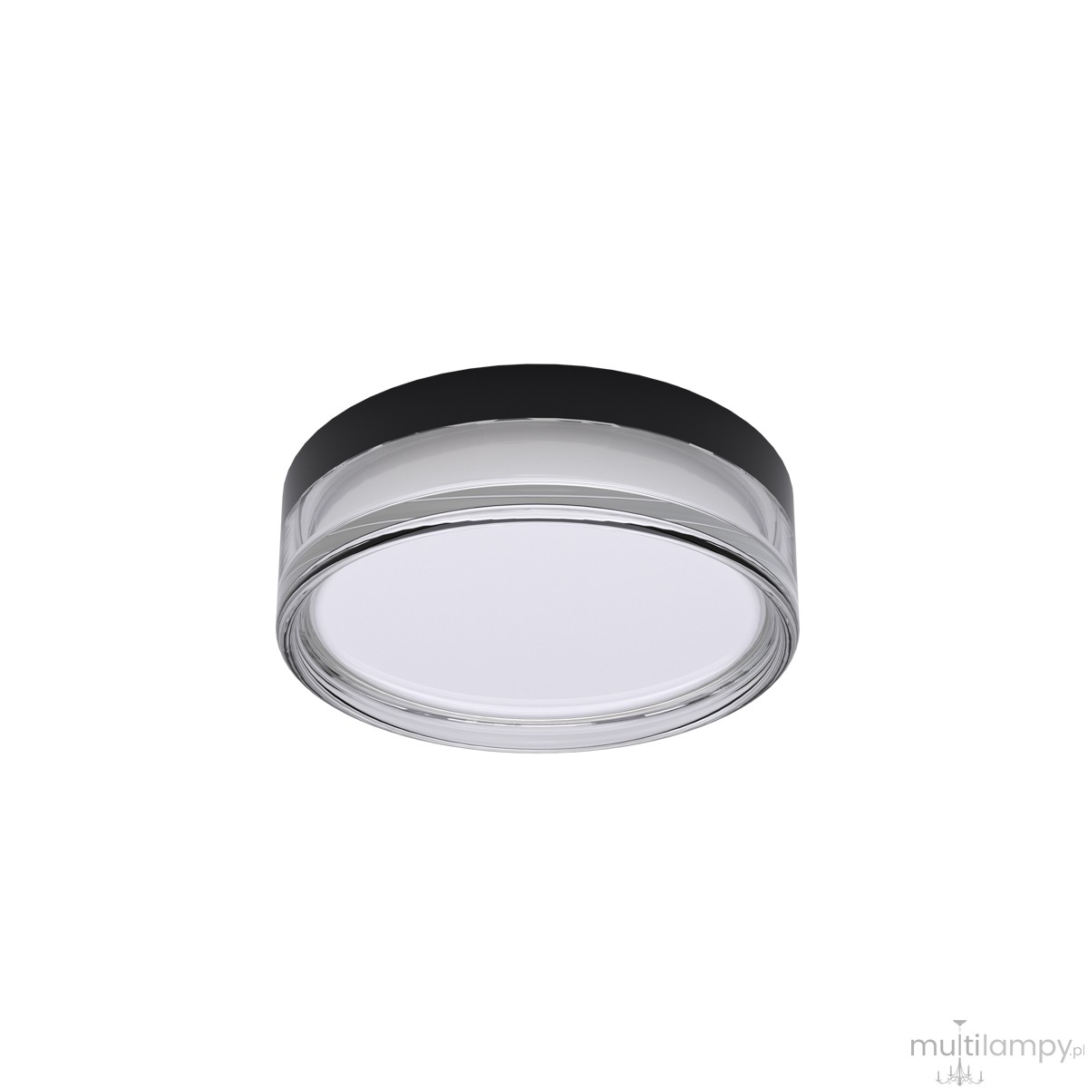 Rilta D23 plafon LED 18W CCT IP65 czarny PLF-73527-S-BK