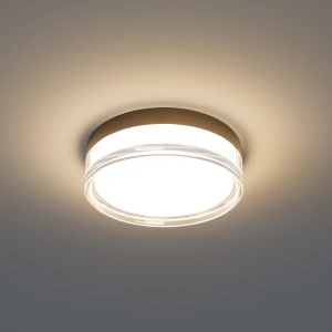 Rilta D23 plafon LED 18W CCT IP65 czarny PLF-73527-S-BK