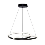 Zalto lampa wisząca LED 32W CCT czarna PND-12436-BK