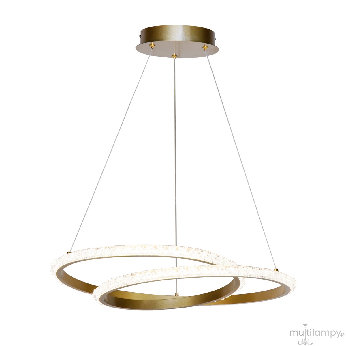 Zalto lampa wisząca LED 32W CCT złota PND-12436-GD