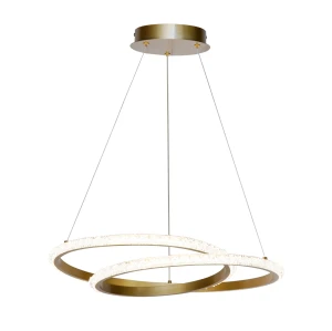 Zalto lampa wisząca LED 32W CCT złota PND-12436-GD