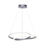 Zalto lampa wisząca LED 32W CCT srebrna PND-12436-SILV