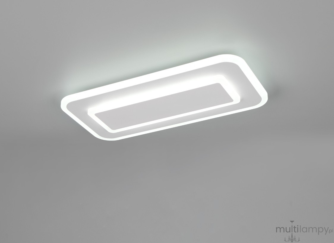 Riva lampa sufitowa z pilotem 2xLED 14W CCT biały 636714131
