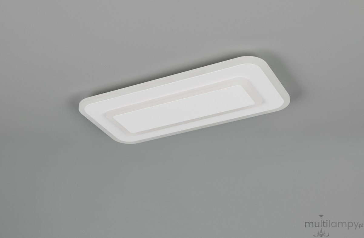 Riva lampa sufitowa z pilotem 2xLED 14W CCT biały 636714131