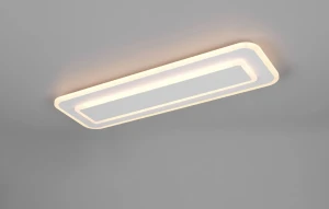 Riva lampa sufitowa z pilotem 2xLED 20W CCT biały 636716131