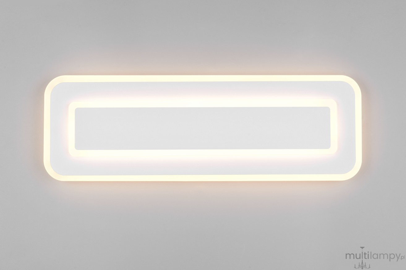 Riva lampa sufitowa z pilotem 2xLED 20W CCT biały 636716131