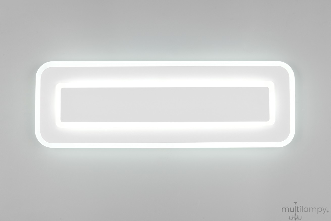 Riva lampa sufitowa z pilotem 2xLED 20W CCT biały 636716131
