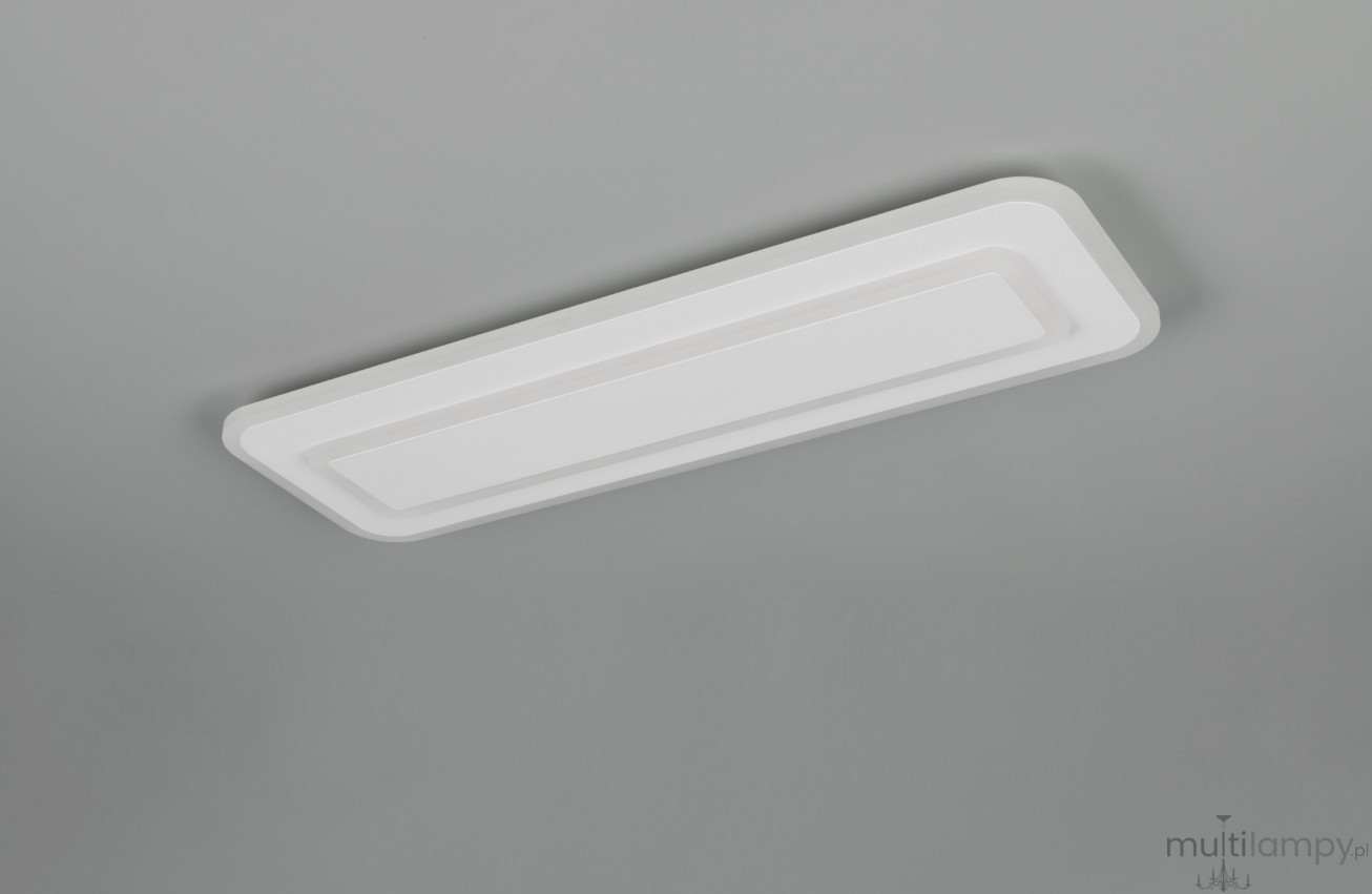 Riva lampa sufitowa z pilotem 2xLED 20W CCT biały 636716131