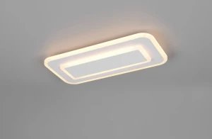 Riva lampa sufitowa z pilotem 2xLED 14W CCT biały 636714131