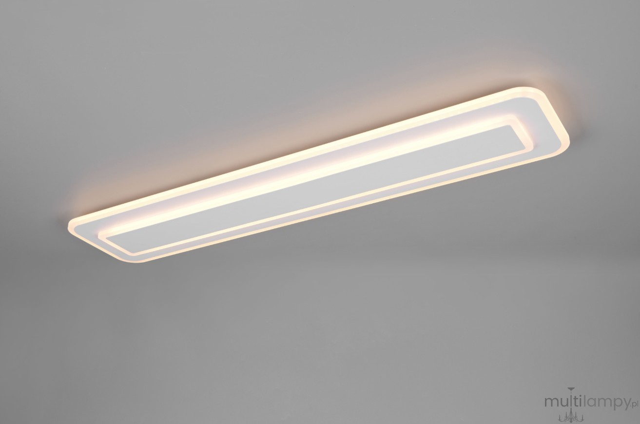 Riva lampa sufitowa z pilotem 2xLED 35W CCT biały 636719131