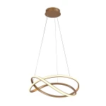 Rumio lampa wisząca LED 40W CCT złota PND-23917-GD