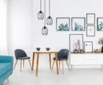 Novala lampa wisząca 3xE27 czarna/dymiony PND-3031-3A-BK-SG
