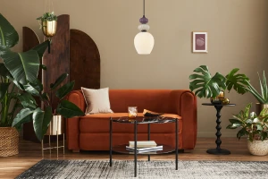 Domali lampa wisząca 1xE27 czarna/biały PND-36816-1B-BK-WH