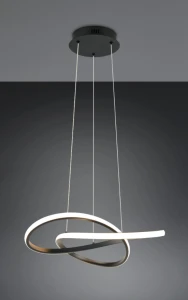 Mansa lampa wisząca LED 36W 3000K czarna R33111132
