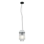 Bonte lampa wisząca 1xE27 czarna PND-40929-1A-BK