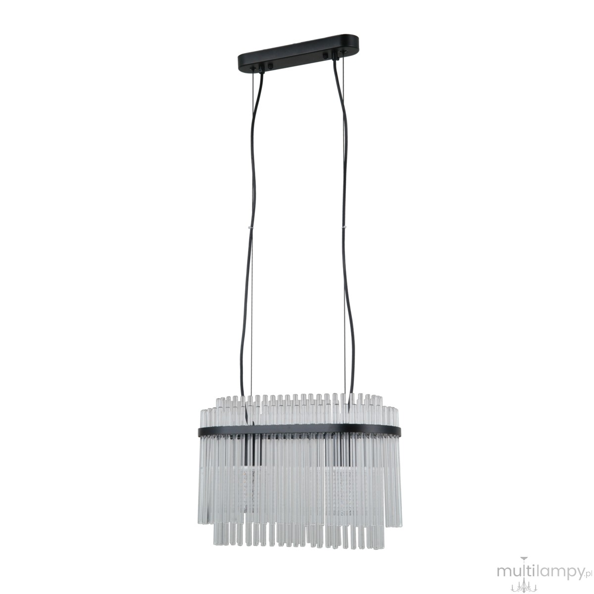 Bonte lampa wisząca 2xE27 czarna PND-40929-2A-BK