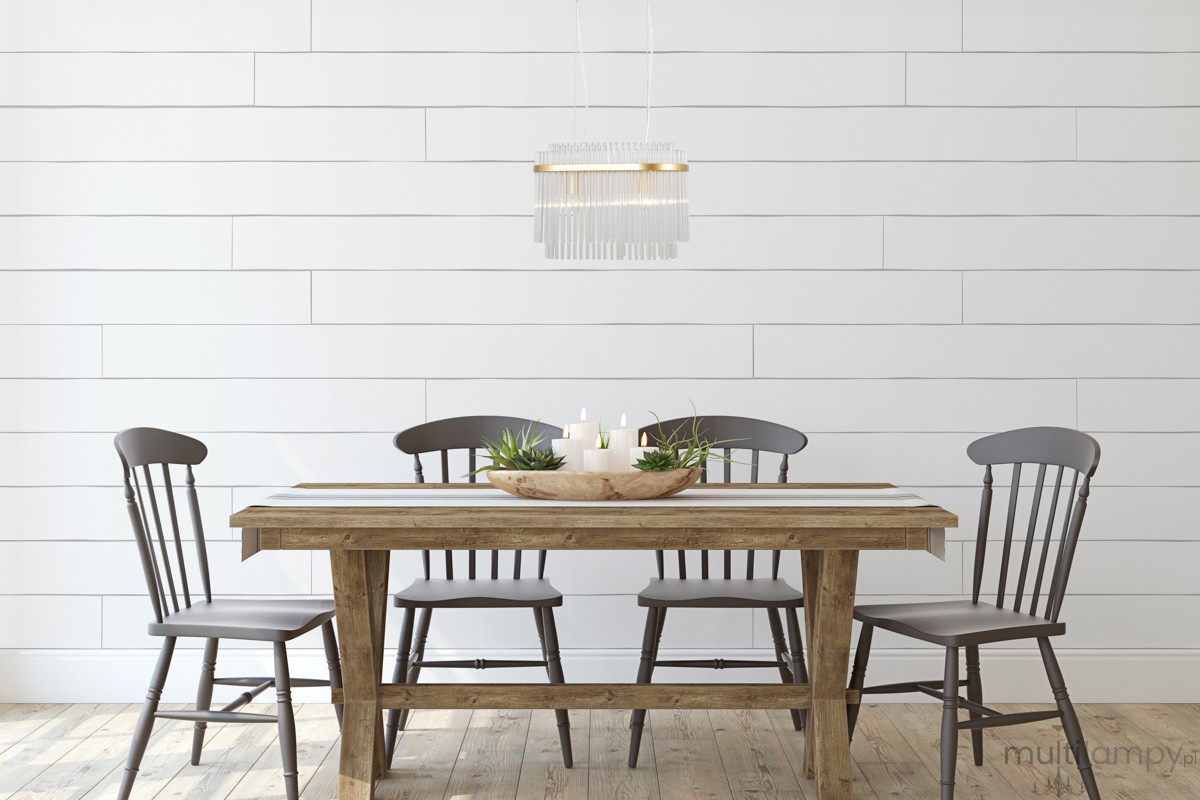 Bonte lampa wisząca 2xE27 złota PND-40929-2A-GD