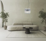 Bonte lampa wisząca 3xE27 czarna PND-40929-3A-BK