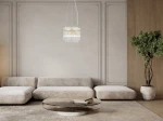 Bonte lampa wisząca 3xE27 złota PND-40929-3A-GD